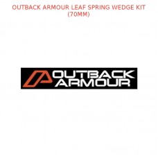 OUTBACK ARMOUR LEAF SPRING WEDGE KIT (70MM) - OASU3770070